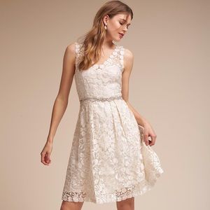 BHLDN Collins Short Wedding Dress